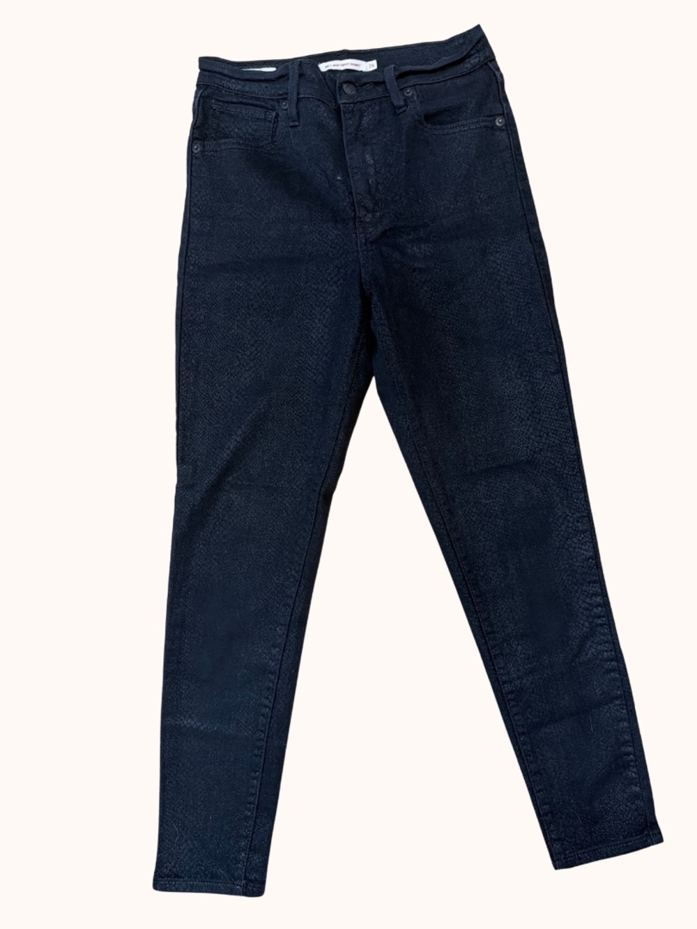 Levi's High-Rise Skinny Jeans in Dark Indigo